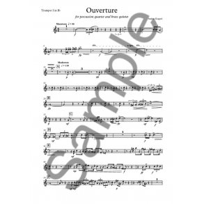 Anders Koppel: Ouverture (Brass Parts)