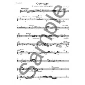 Anders Koppel: Ouverture (Percussion)