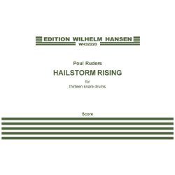 Poul Ruders: Hailstorm Rising (Score)