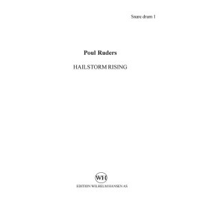 Poul Ruders: Hailstorm Rising (Parts)