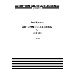 Poul Ruders: Autumn Collection (Viola Solo)