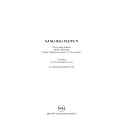 Carl Nielsen (Arr. Per Drud Nielsen): Sang Bag Ploven (Vocal Score)