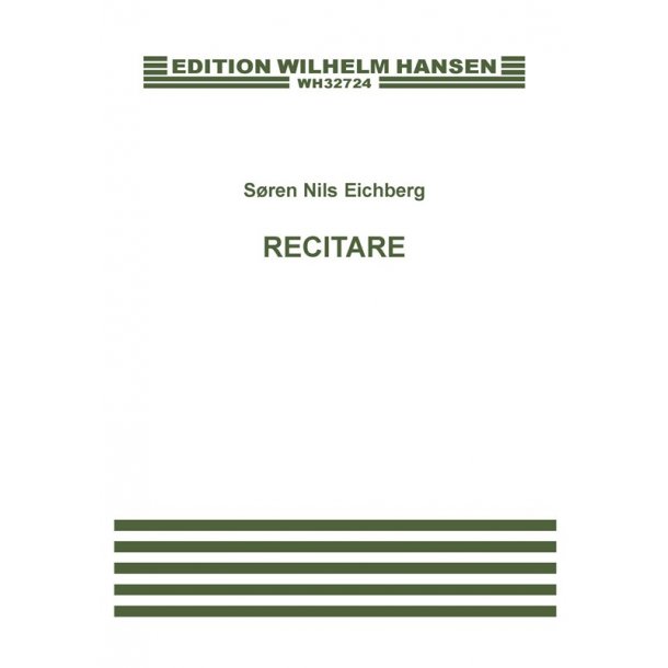S&oslash;ren Nils Eichberg: Recitare (Violin Solo)