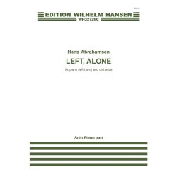 Hans Abrahamsen: Left, Alone (Piano Solo)