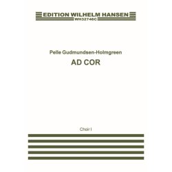 Pelle Gudmundsen-Holmgreen: Ad Cor (Vocal Score 1)