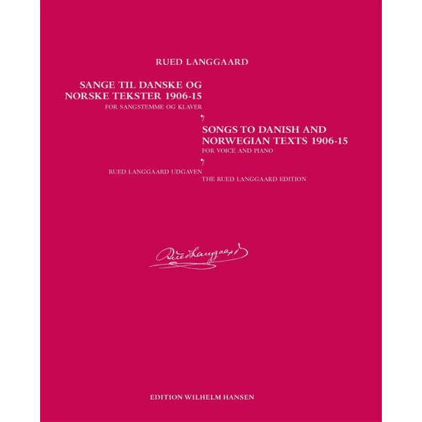 Rued Langgaard: Sange / Songs Vol. 2 (1906-15)