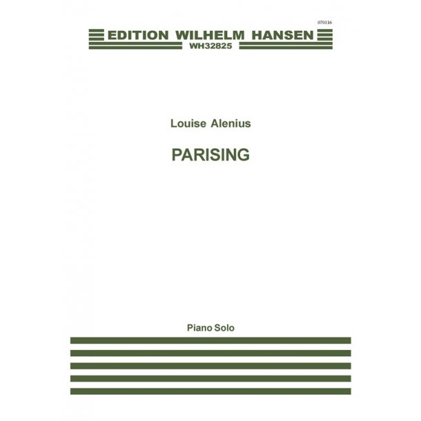 Louise Alenius: Parising (Piano Solo)