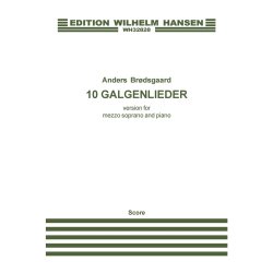 Anders Br&oslash;dsgaard: 10 Galgenlieder (Score)