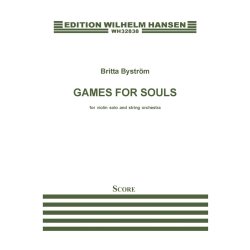 Britta Bystr&ouml;m: Games For Souls (Score)