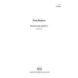 Poul Ruders: Piano Quartet (Parts)
