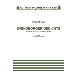 Peter Bruun: Svendborger Gedichte (Score)
