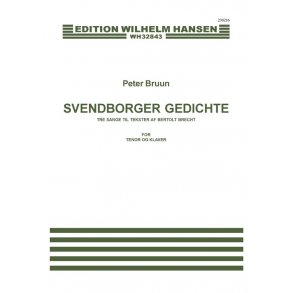 Peter Bruun: Svendborger Gedichte (Score)