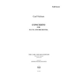 Carl Nielsen: Concerto For Flute And Orchestra (Score)