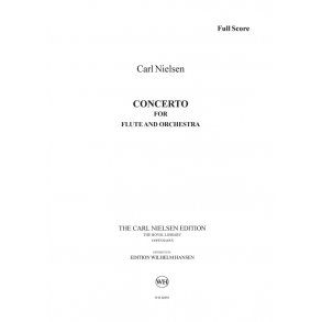Carl Nielsen: Concerto For Flute And Orchestra (Score)
