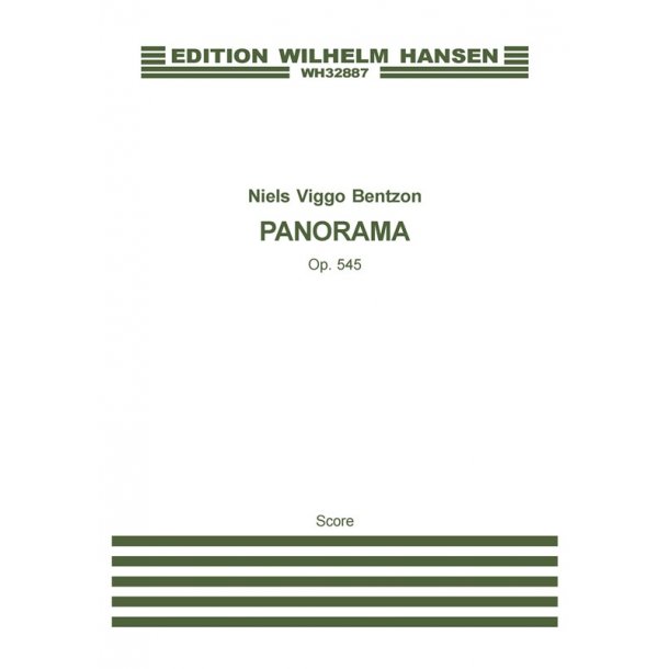 Niels Viggo Bentzon: Panorama For 11 Instruments Op.545 (Score)