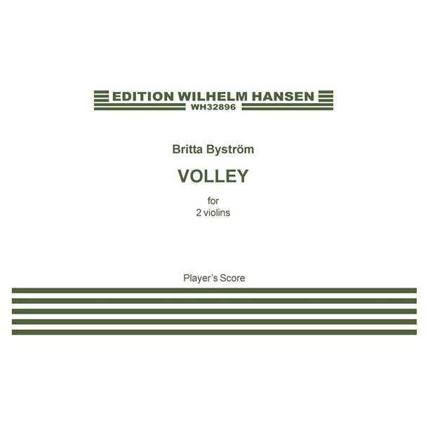 Britta Bystr&ouml;m: Volley (Player's Score)