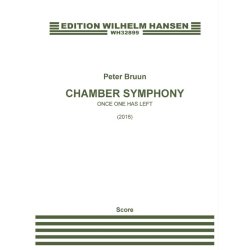 Peter Bruun: Chamber Symphony 'Once One Has Left' (Score)