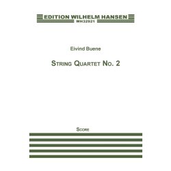 Eivind Buene: String Quartet No. 2 'Grid' (Score)