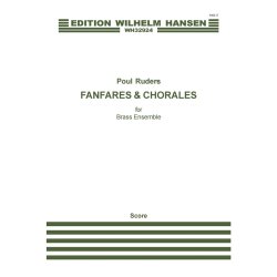 Poul Ruders: Fanfares And Chorales (Score)