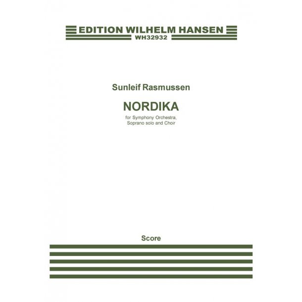 Sunleif Rasmussen: Nordika (Score)