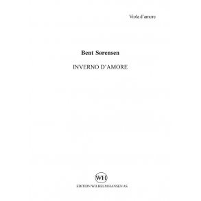 Bent Sørensen: Inverno d'Amore (Parts)