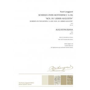 Rued Langgaard: Scherzo & Augustinusiana (Score)