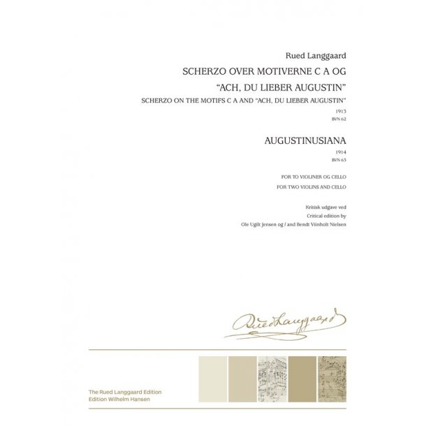 Rued Langgaard: Scherzo & Augustinusiana (Score)