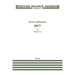 Henrik Hellstenius: Rift (Score)