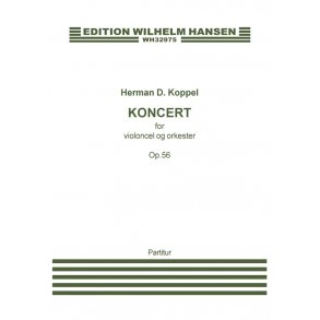 Herman D. Koppel: Concerto For Cello And Orchestra Op.56 (Score)