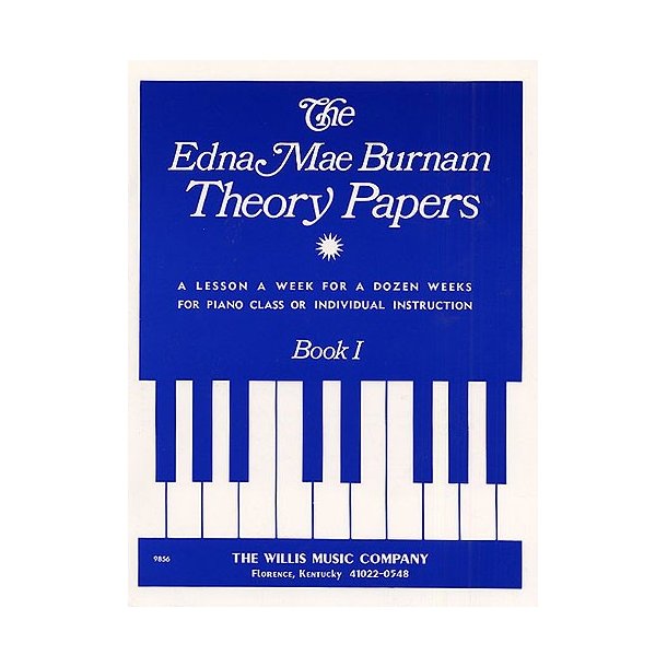 Burnham Theory Papers Book 1