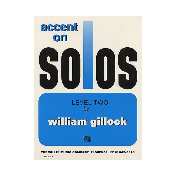 William Gillock: Accent On Solos - Level Two