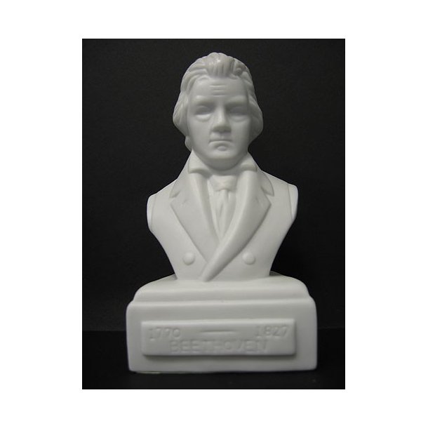 Composer Bust: Beethoven (Porcelain)