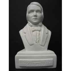 Composer Bust: Schumann (Porcelain)