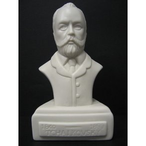 Composer Bust: Tchaikovsky (Porcelain)