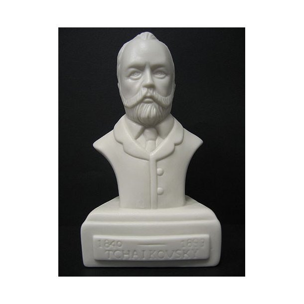 Composer Bust: Tchaikovsky (Porcelain)