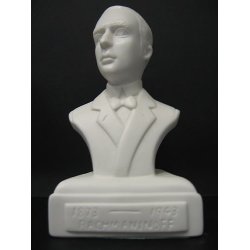 Composer Bust: Rachmaninov (Porcelain)