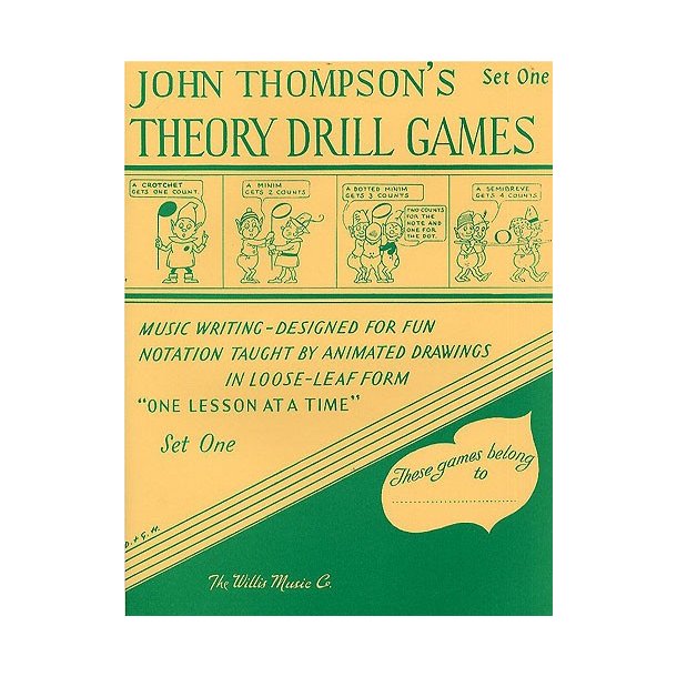 Theory Drill Games - Set One