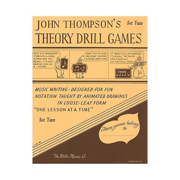 Theory Drill Games - Set Two