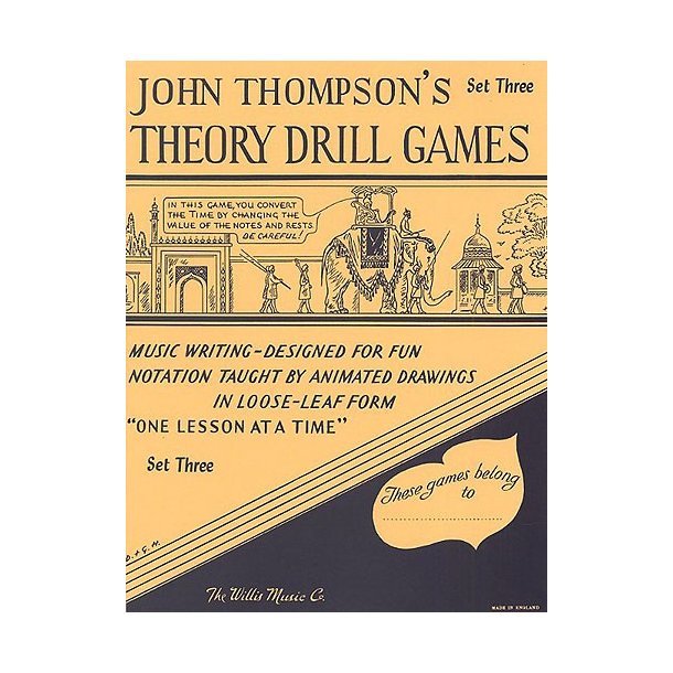 Theory Drill Games Set Three