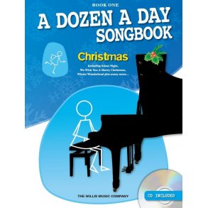 A Dozen A Day Songbook: Christmas - Book One (Book/CD)