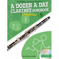 A Dozen A Day Clarinet Songbook: Christmas (Book/CD)