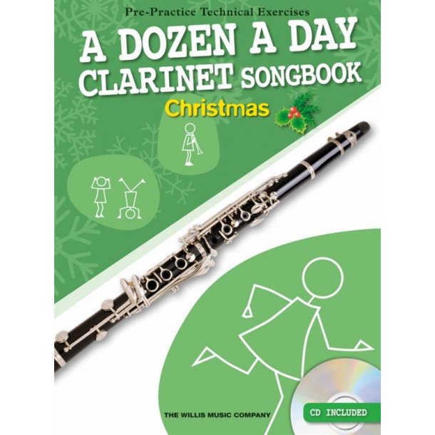 A Dozen A Day Clarinet Songbook: Christmas (Book/CD)