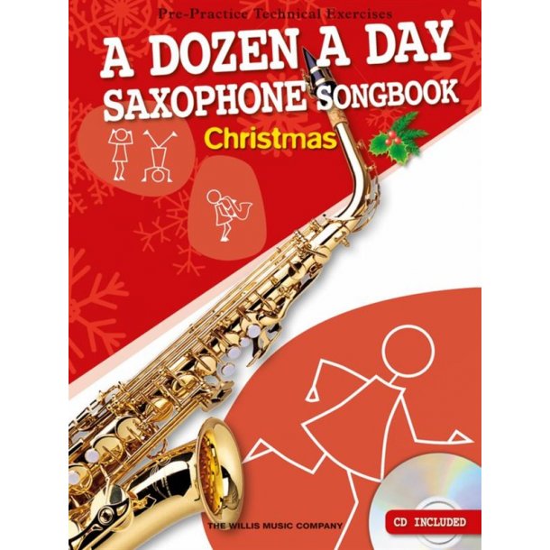 A Dozen A Day Saxophone Songbook: Christmas (Book/CD)