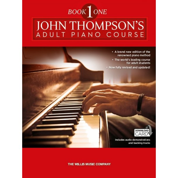 John Thompson's Adult Piano Course: Book One (Book/Download Card)