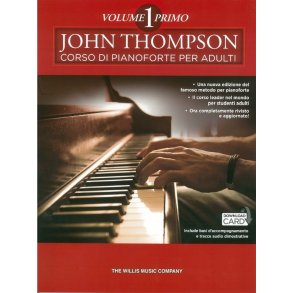 John Thompson: Corso Di Pianoforte Per Adulti (Libro/Download Card)