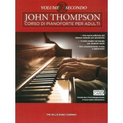 John Thompson Corso Di Pianoforte Per Adulti: Volume 2 Secondo (Libro/Download)