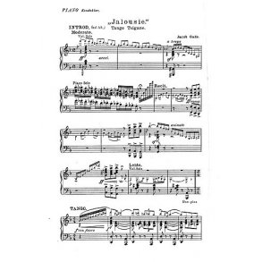 Jacob Gade: Tango Jalousie (Parts)