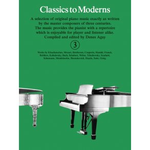 Classics To Moderns Book 3