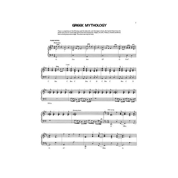 The Minotaur Show Score