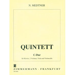 Nikolai Medtner: Piano Quintet In C